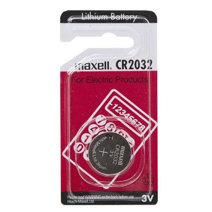 Maxell CR2032 3V Coin Type Lithium Battery