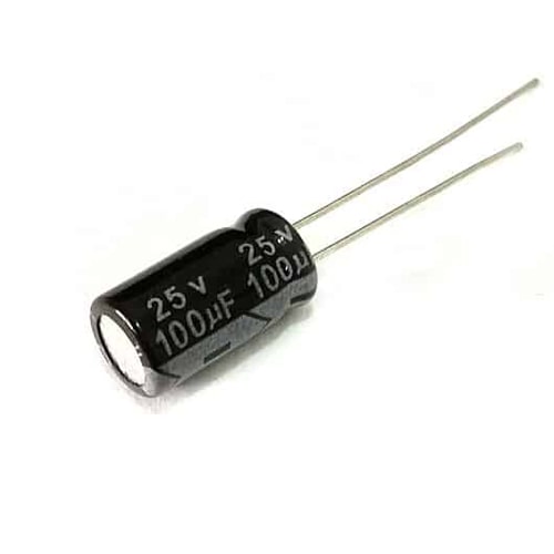 100uF 25V Capacitor