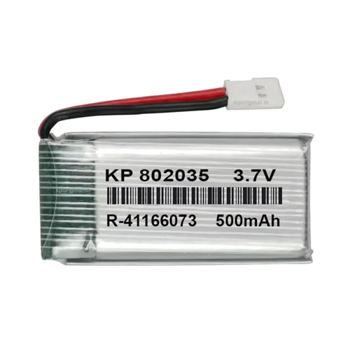 3.7v 500mAh LiPo Battery