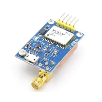 NEO-7M GPS Module with Ceramic Antenna, External Antenna Connector & Micro USB Port