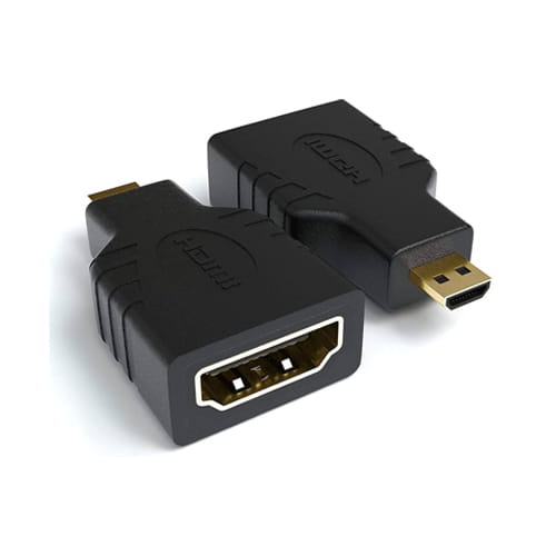 Micro HDMI Male to HDMI Female Adapter for Raspberry Pi 4 Micro HDMI Male to HDMI Female Adapter for Raspberry Pi 4