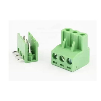 3 Pin 5.08mm Pitch L-Type Pluggable Screw Terminal Connector Set