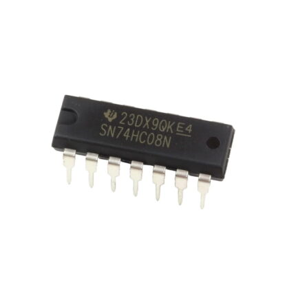 74HC08 High-Speed CMOS Quad 2-Input AND Gate IC (DIP-14)